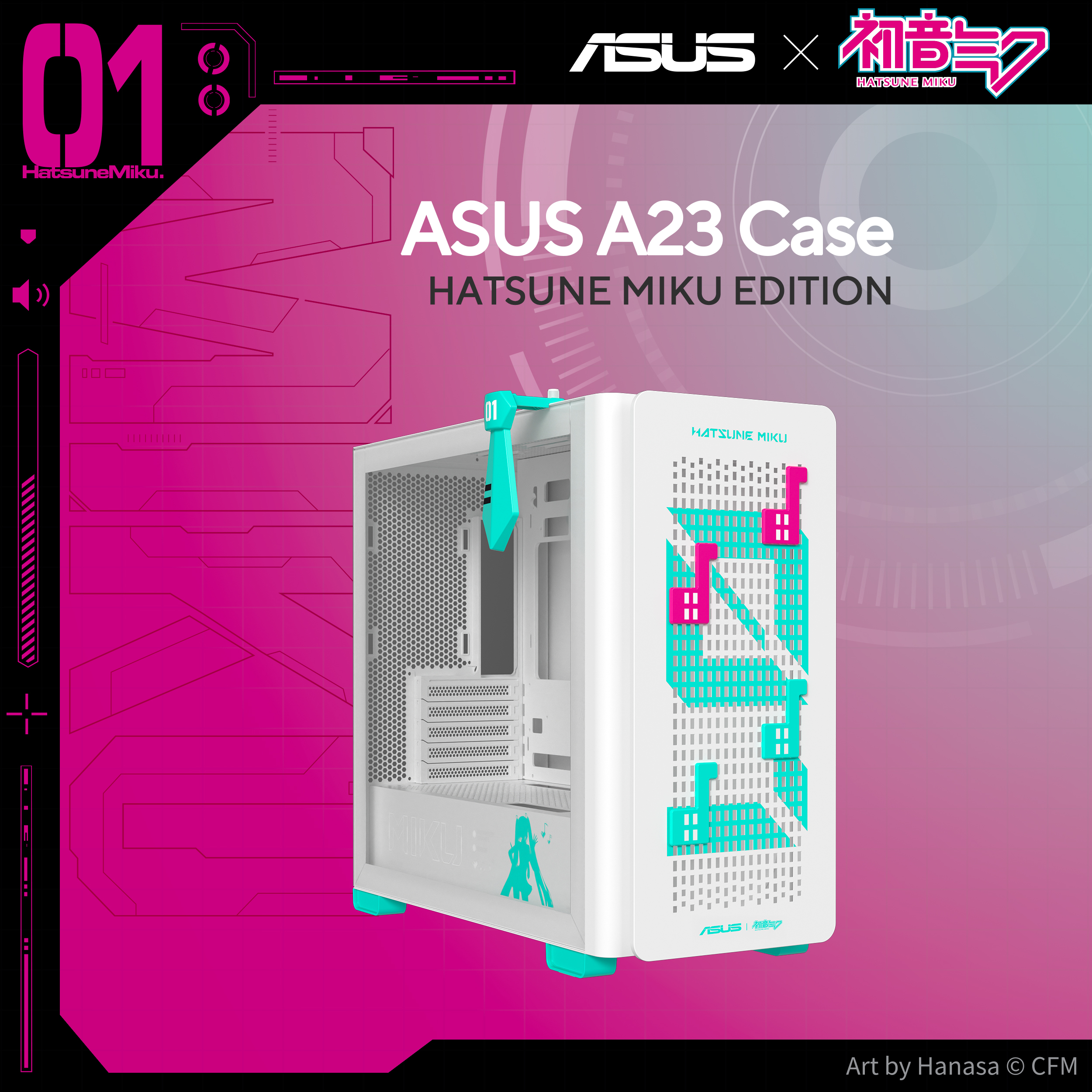 ASUS A23 Hatsune Miku Edition (A23 ASUS PRIME MIKU EDITION) ☆送料
