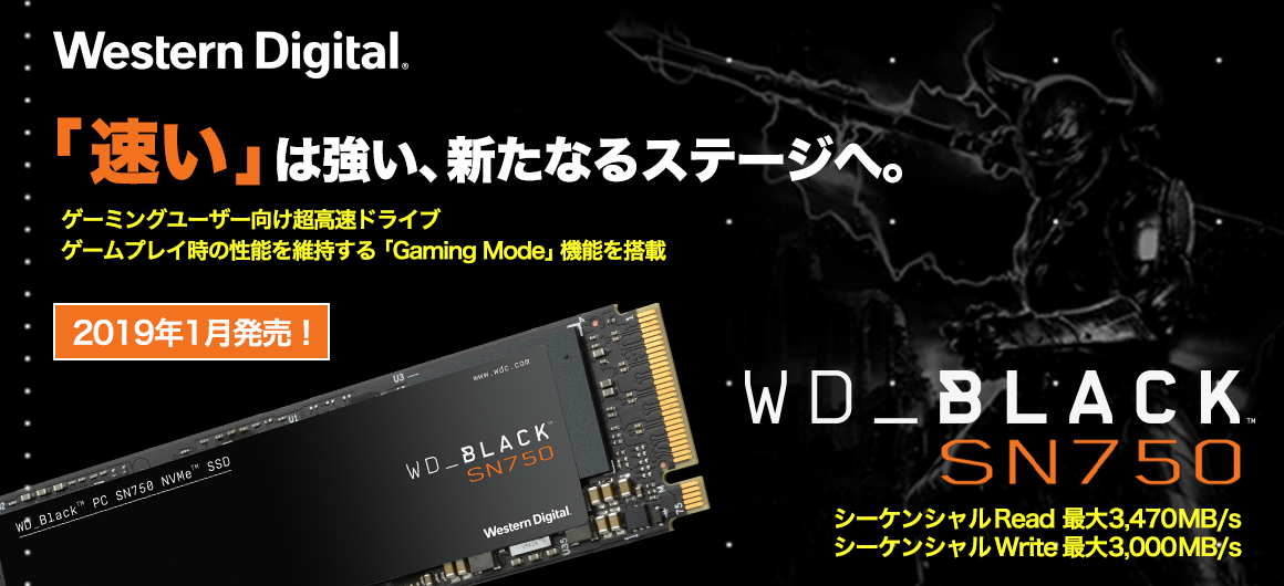 WesternDigital WD Black NVMe SSD